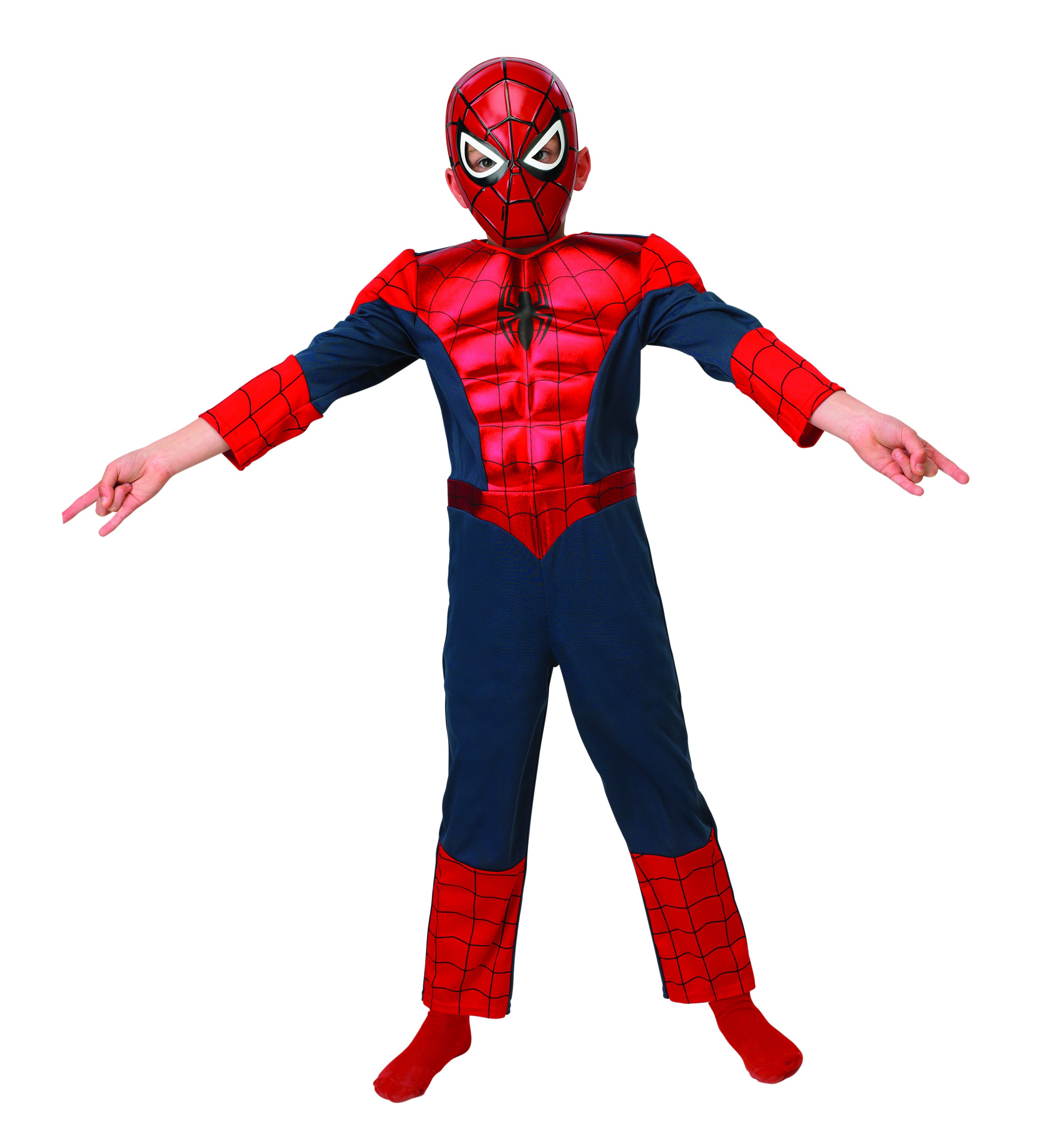 Rubies 3886923 - Ultimate Spider-Man Metallic Deluxe