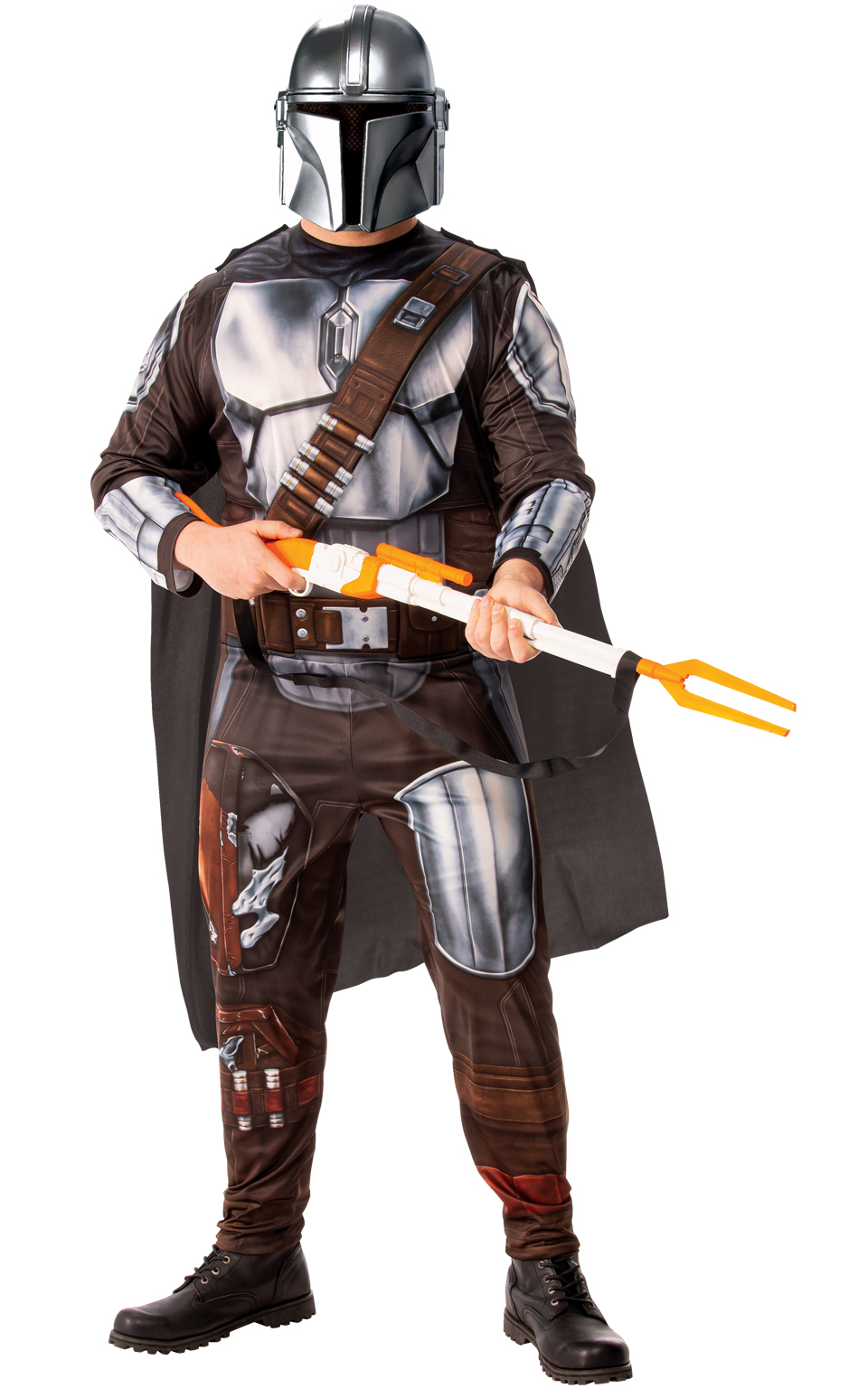 Rubies 300930 - Mandalorian Erwachsenen Kostüm, Star Wars, Größe STD-XL