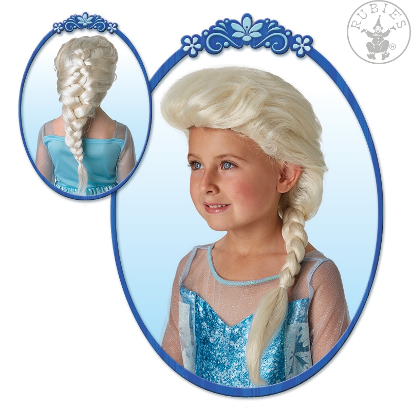 Rubies 352865 Elsa Frozen Wig Child Kinder Perücke Eiskönigin