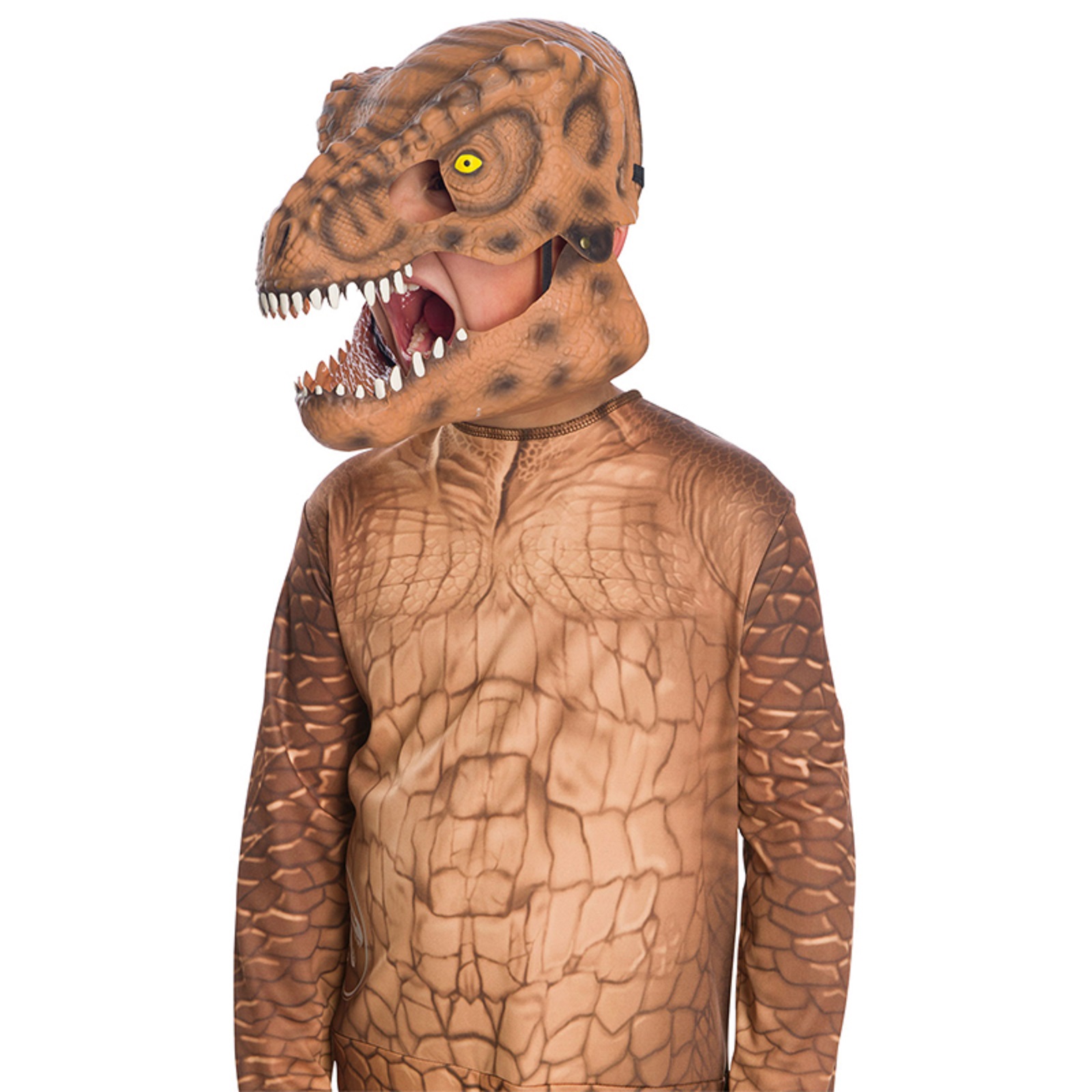 Rubies 368055 - Tyrannosaurus Rex, bewegliche Maske, Jurassic World - Child Mask
