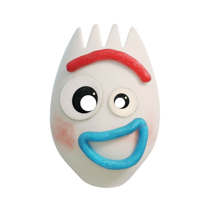 Rubies 3300395 - Forky, Toy Story 4, Card Mask - Pappmaske mit 3D Aufdruck