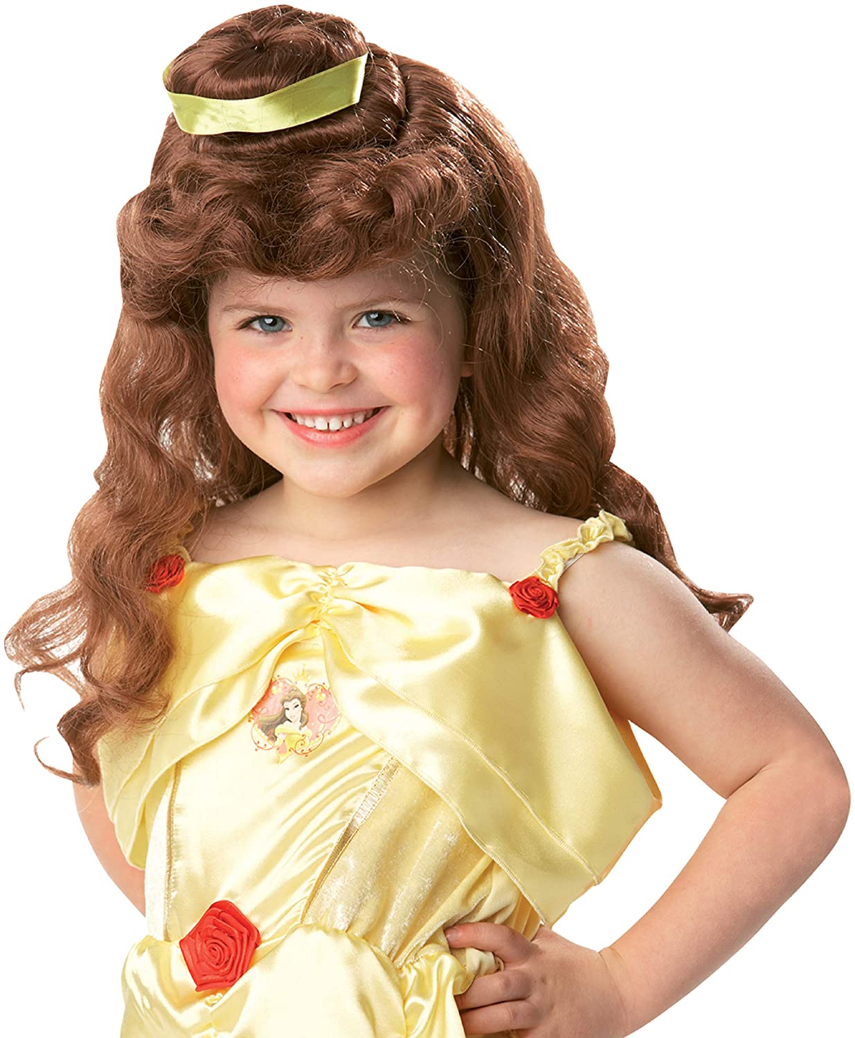 Rubies 9909 Belle Kinder Perücke - Disney Prinzessin Die Schöne und das Biest