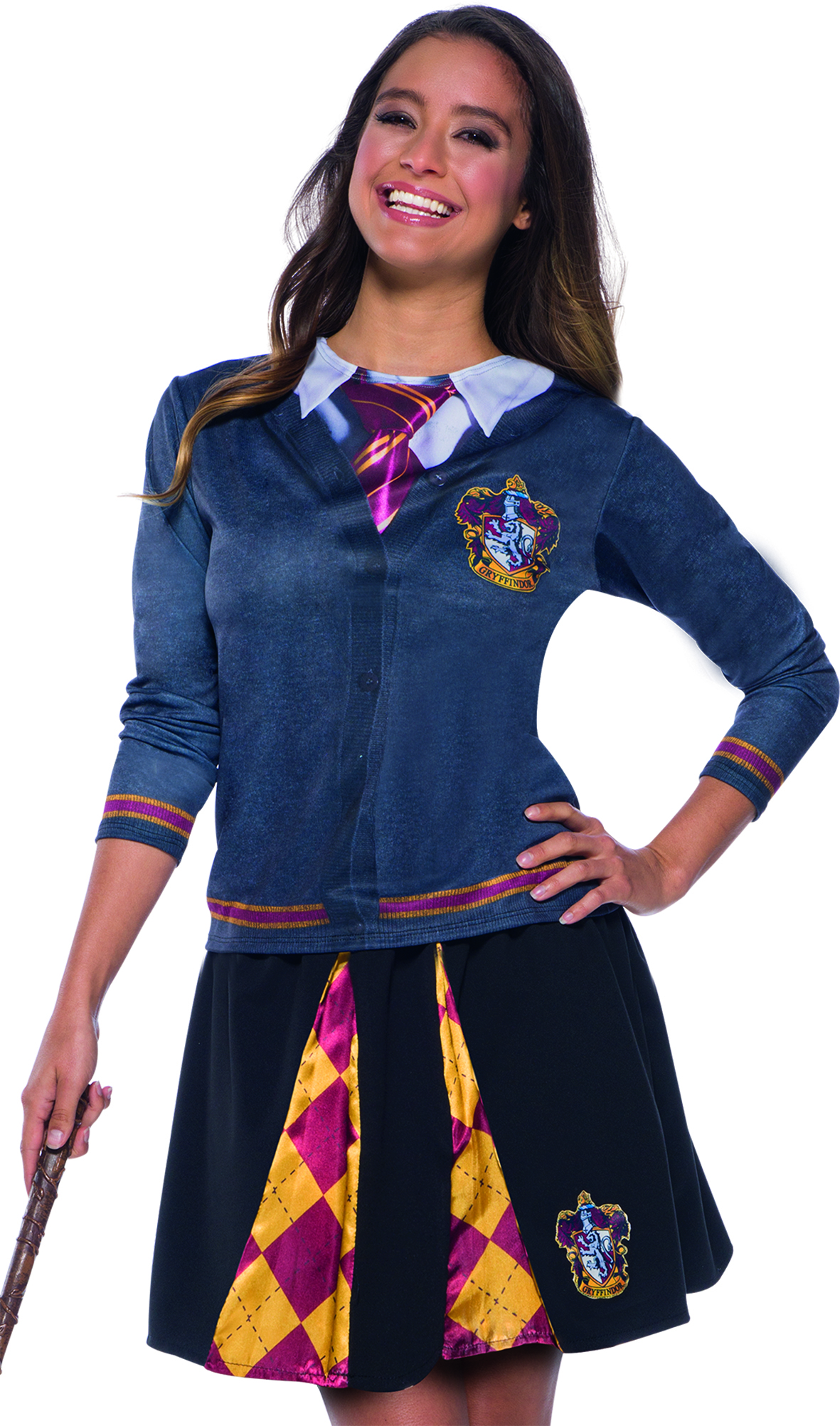 Rubies 3821144 - Harry Potter Gryffindor Top, Adult Schuluniform Hogwarts, S M L