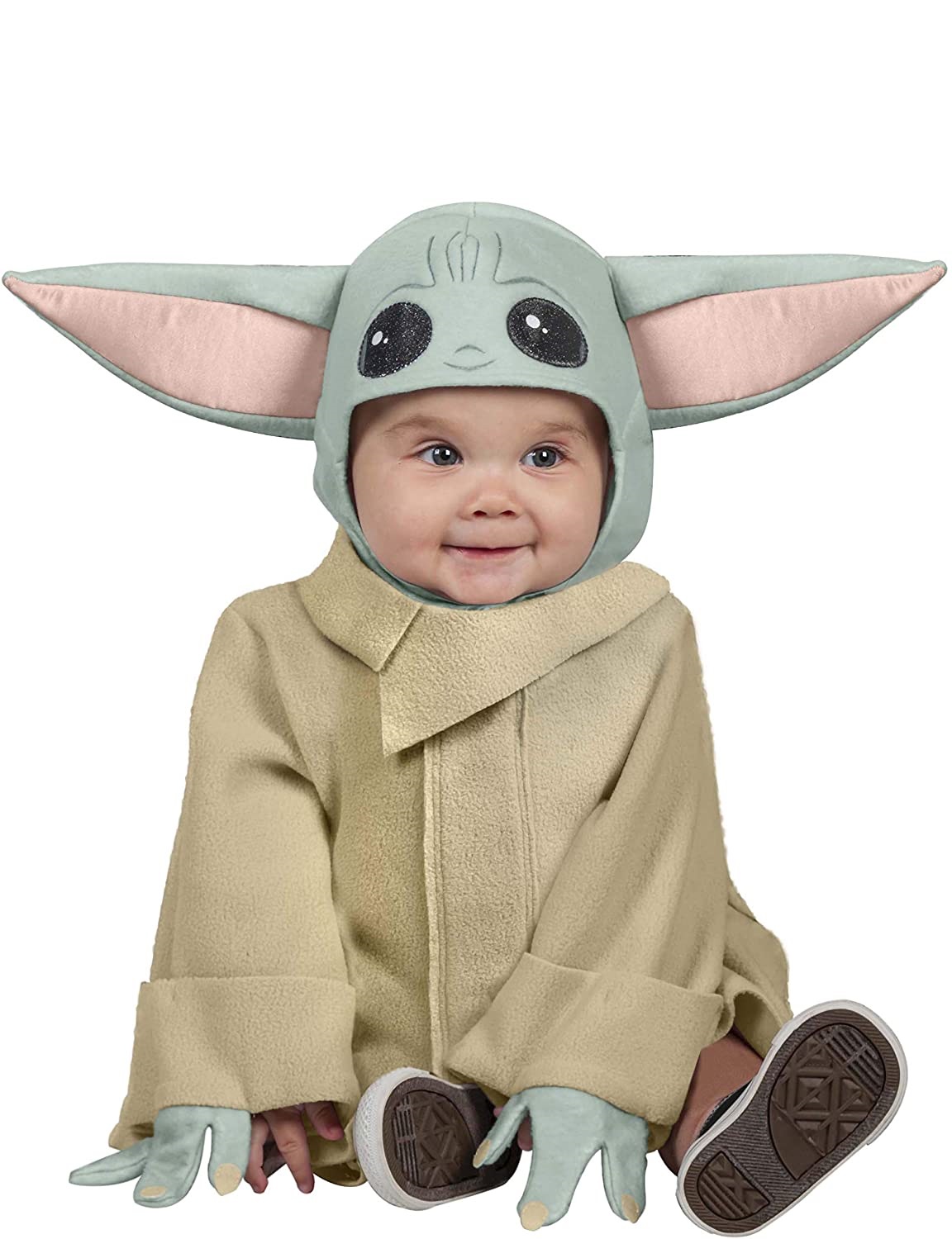 Rubies 3702xxx - The Child, Star Wars The Mandalorian - Baby Yoda Grogu - ca. 6 Monate - 4 Jahre