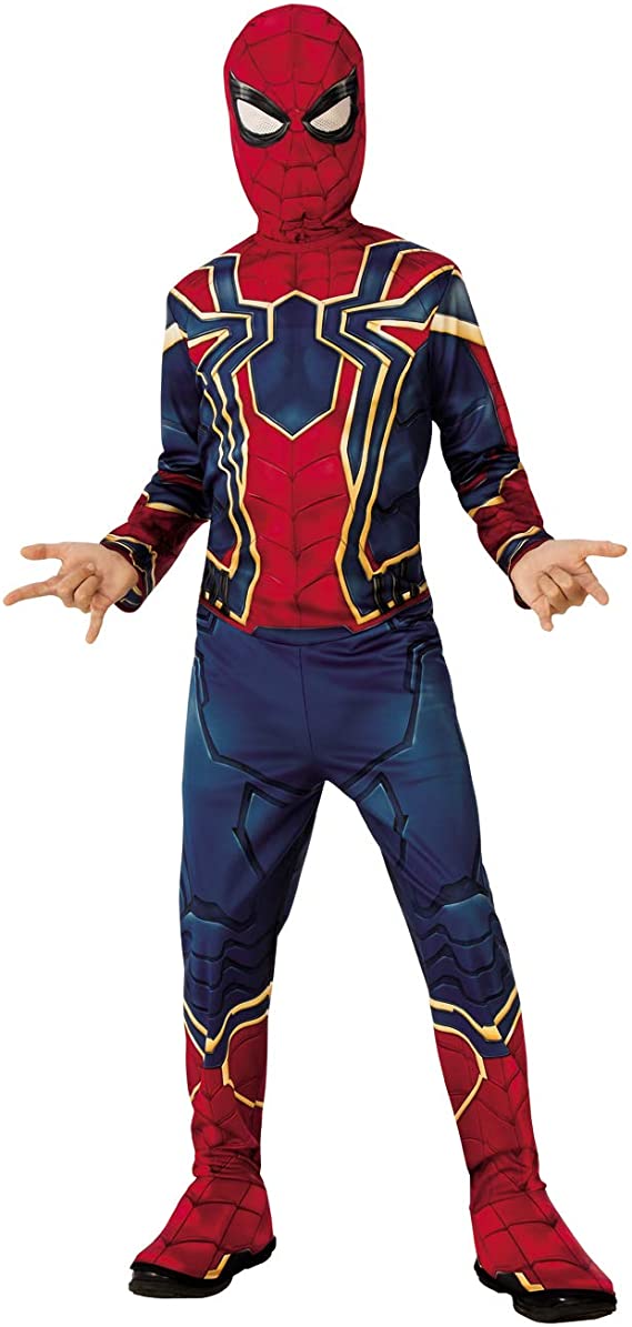 Rubies 700659 - Iron Spider Man Infinity War Endgame Marvel Avengers S M L Classic