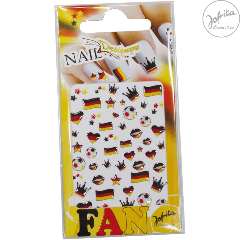 Fan Schminke Deutschland von Jofrika Cosmetics  WM EM Nail Designer Set