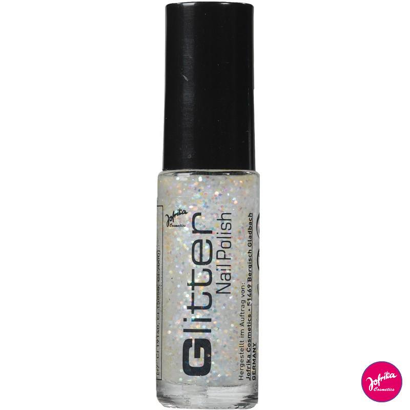 Jofrika Cosmetics 715357 Glitter Nail Polish * Nagellack in Regenbogen