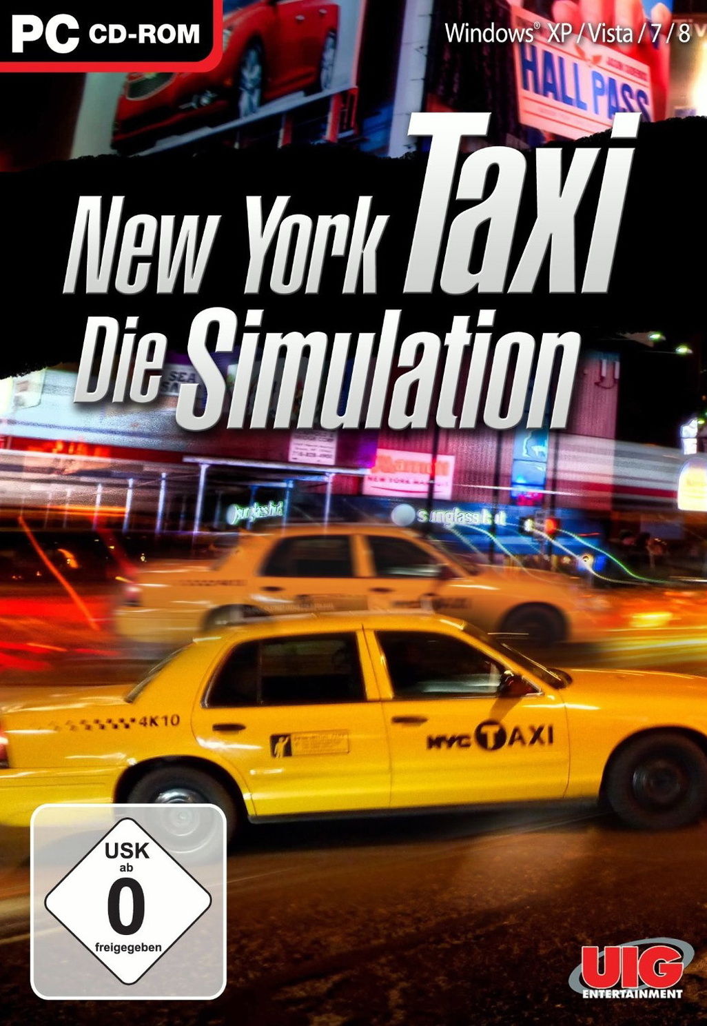 New York Taxi - Die Simulation (PC Windows XP / Vista / 7 / 8, 2012, DVD-Box)