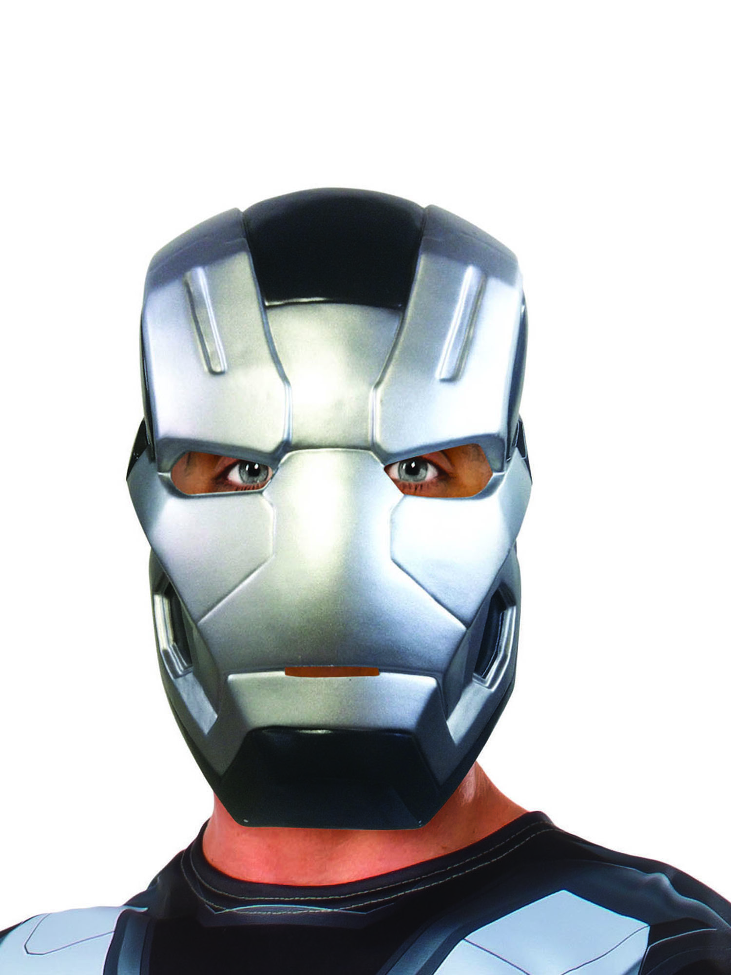 Rubies 32895 - War Machine 1/2 Maske, Marvel Civil War Kostümzubehör "Rhodey"