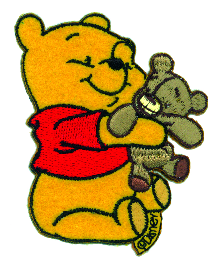 Mono Quick 14506 Disney's Winnie the Pooh, Applikation, Flicken Aufbügeln Aufnähen Bügelbild