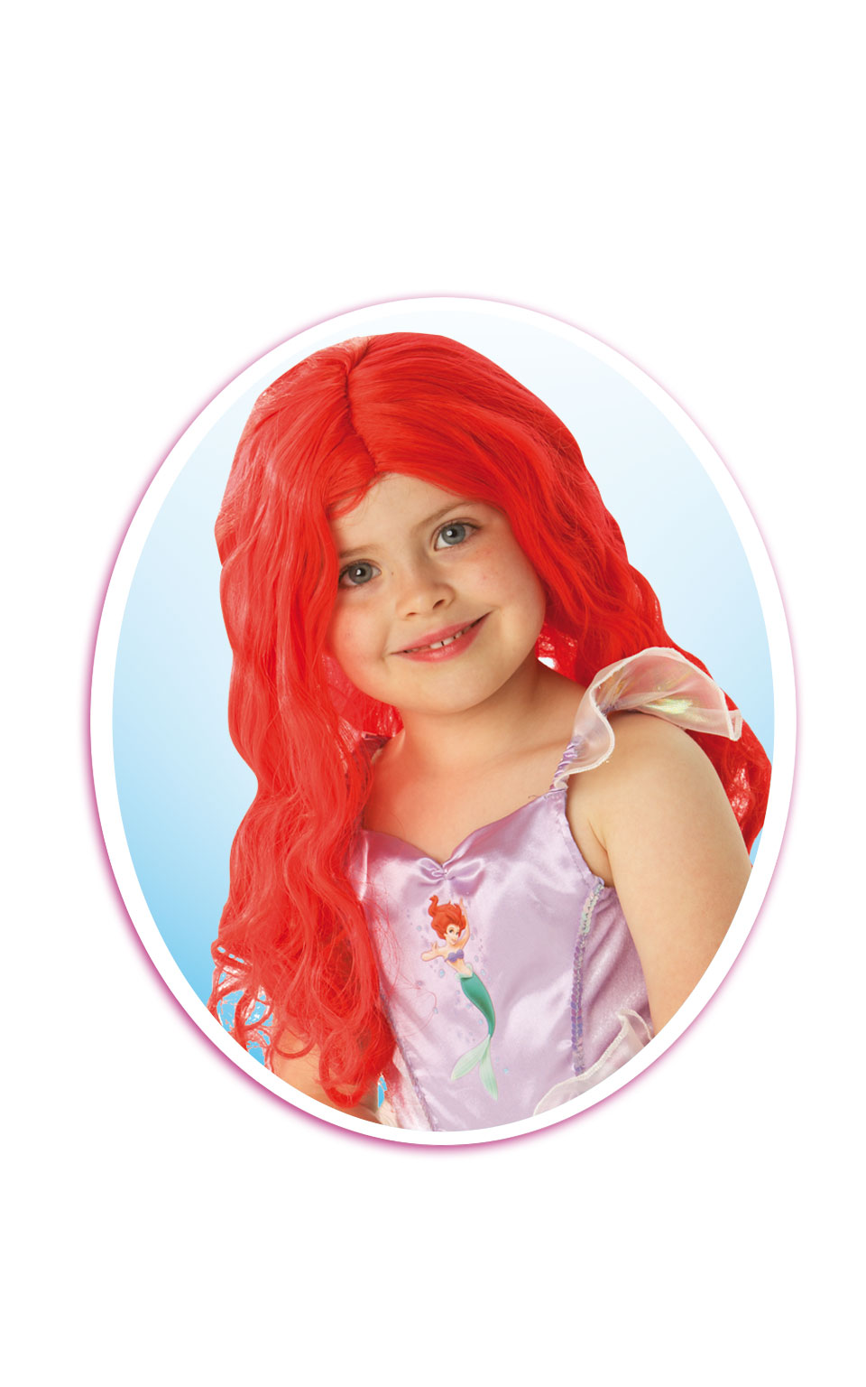 Rubies 9904 Arielle Kinder Perücke - Disney Prinzessin Meerjungfrau