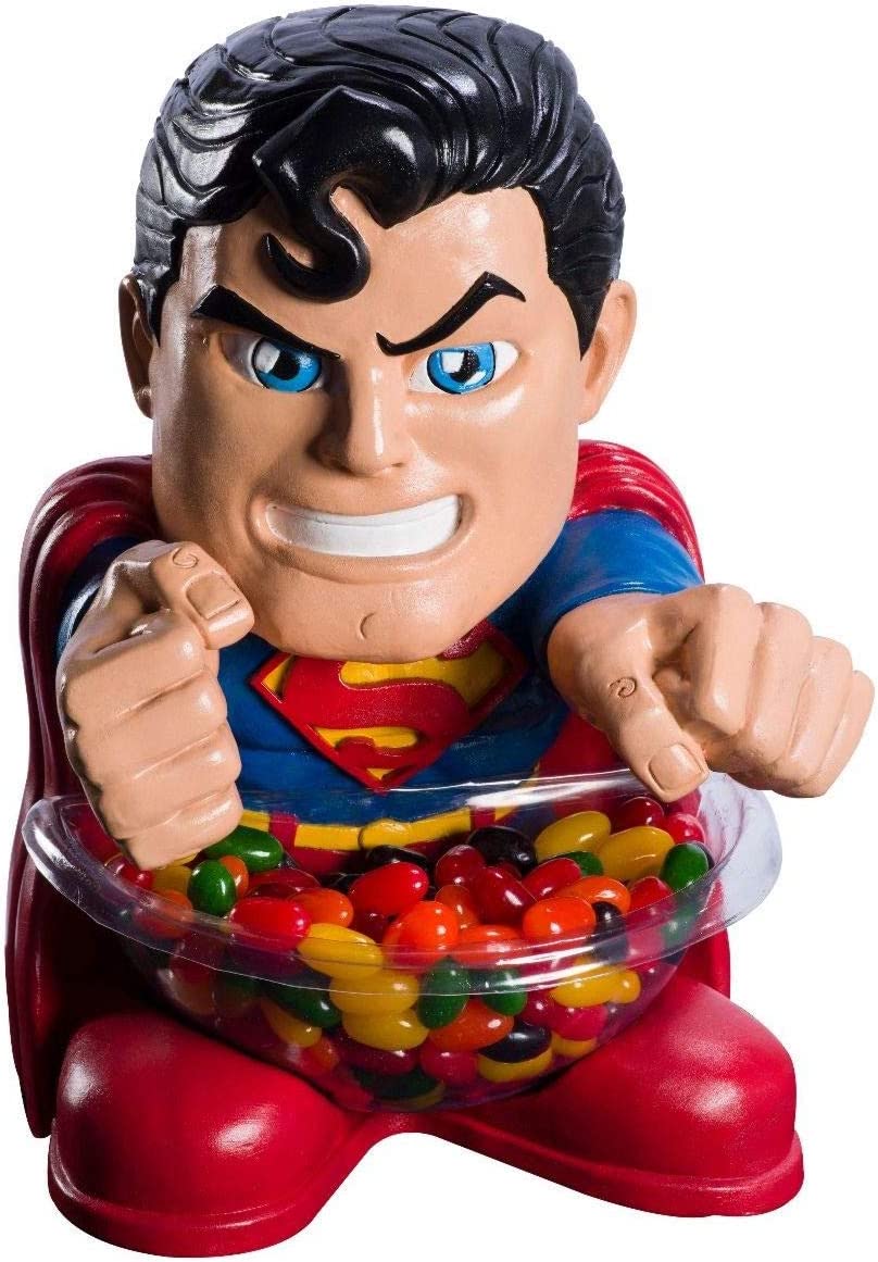 Rubies 38216 - Superman Small Candy Bowl Holder - DC - Halbstatue + Halbschale