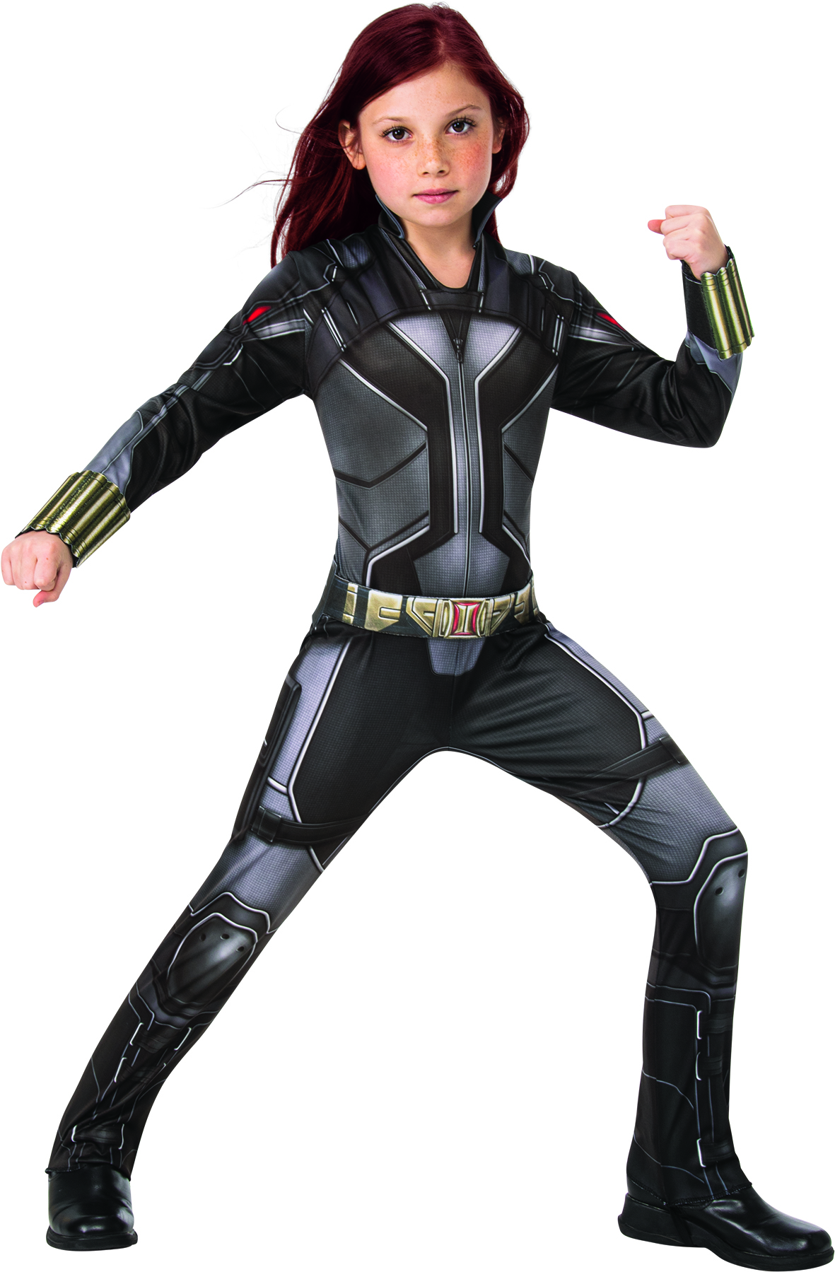 Rubies 3702134 - Black Widow, Marvel Avengers Kinder Kostüm