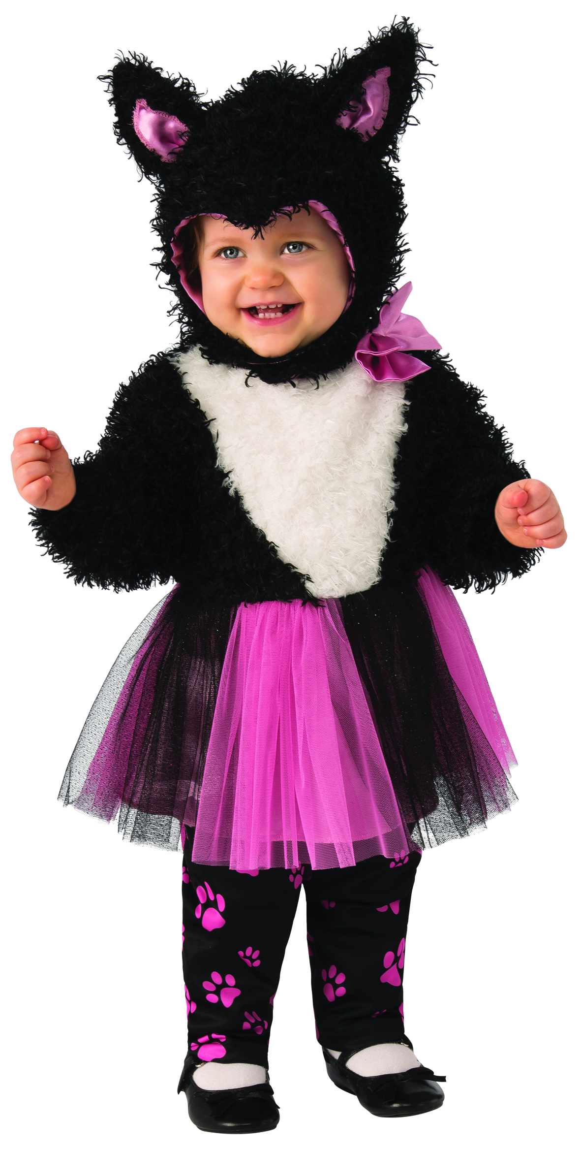 PxP 2300720 - Little Kitty, Kleinkind Kostüm Gr. 6 - 24 Monate, Baby Katze