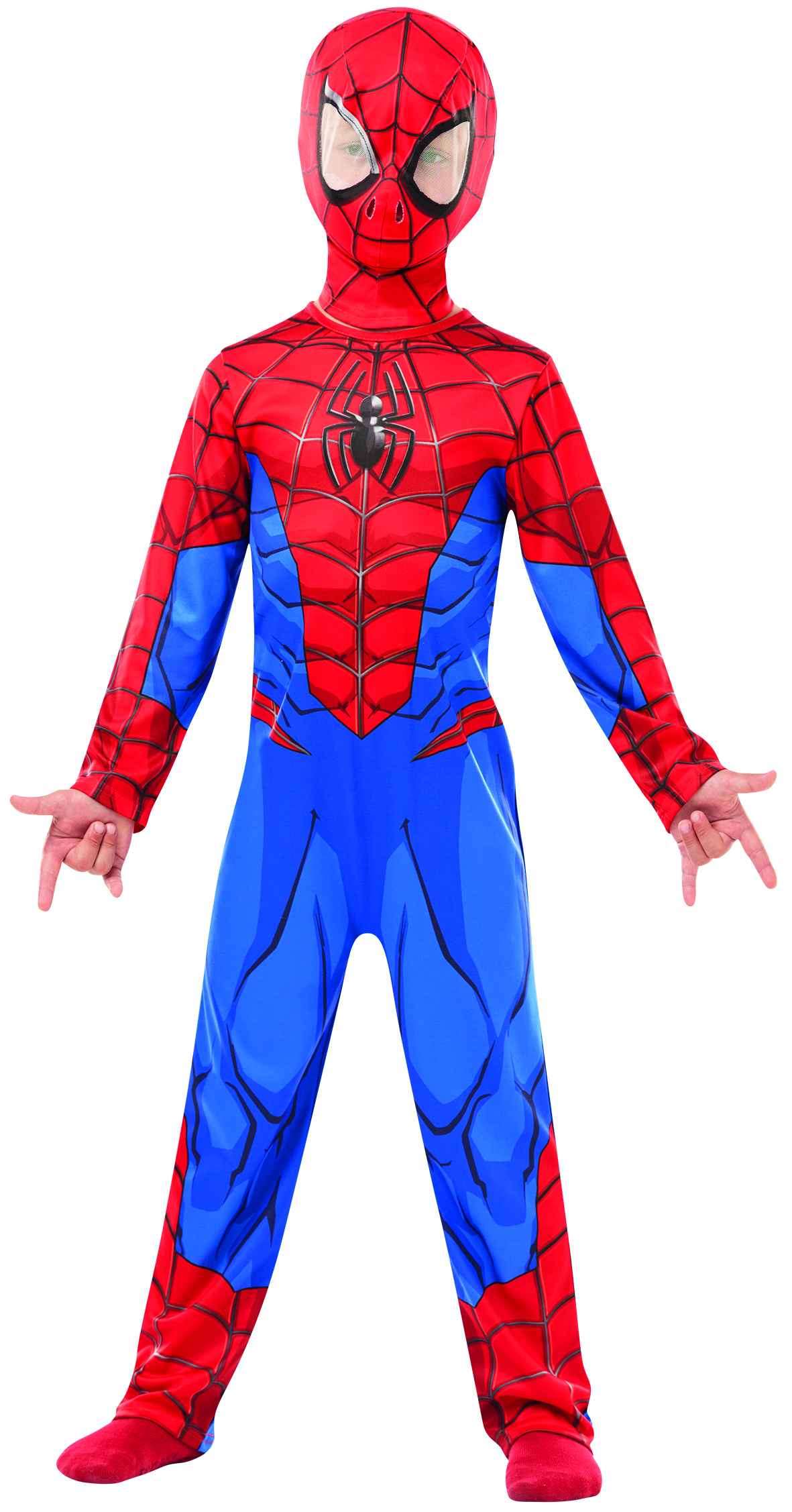 Rubies 640894 Spider-Man Kinder Kostüm, Gr. 9 - 10 Jahre , Marvel