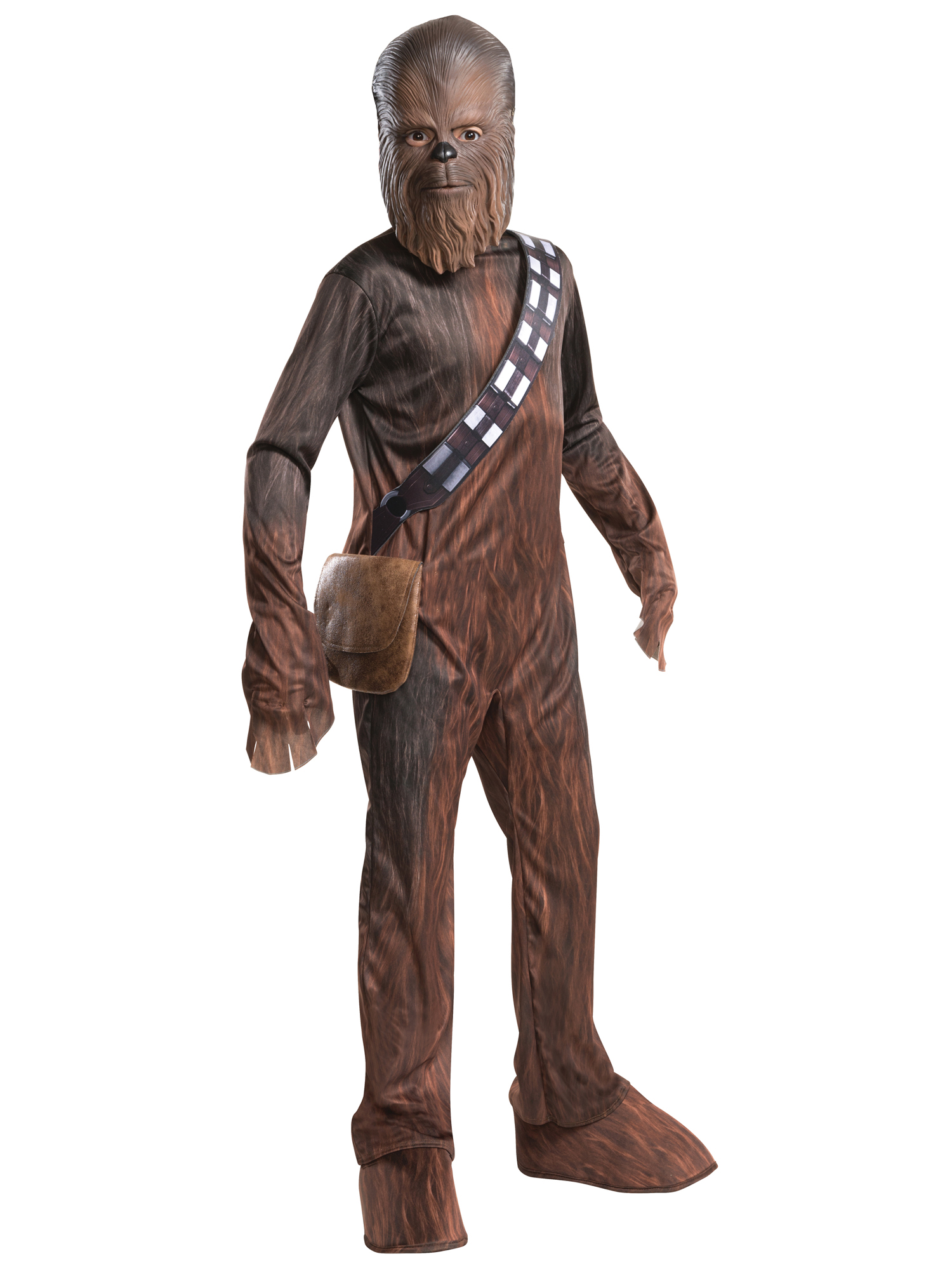 Rubies 620143 - Chewbacca 4tlg. Kinder Kostüm, Star Wars, Größe ca. 3 - 10 Jahre