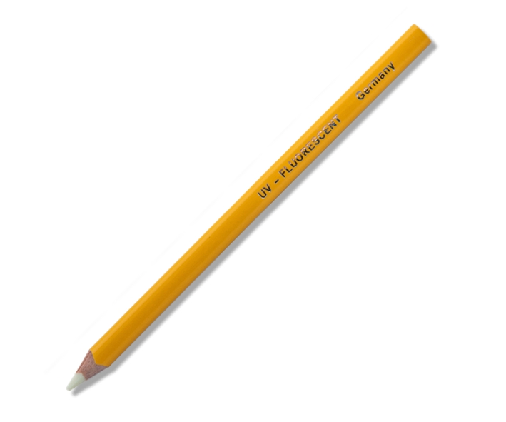 Steidl & Becker UV Bleistift blau leuchtend, Stift, Markierer, Marker farblos