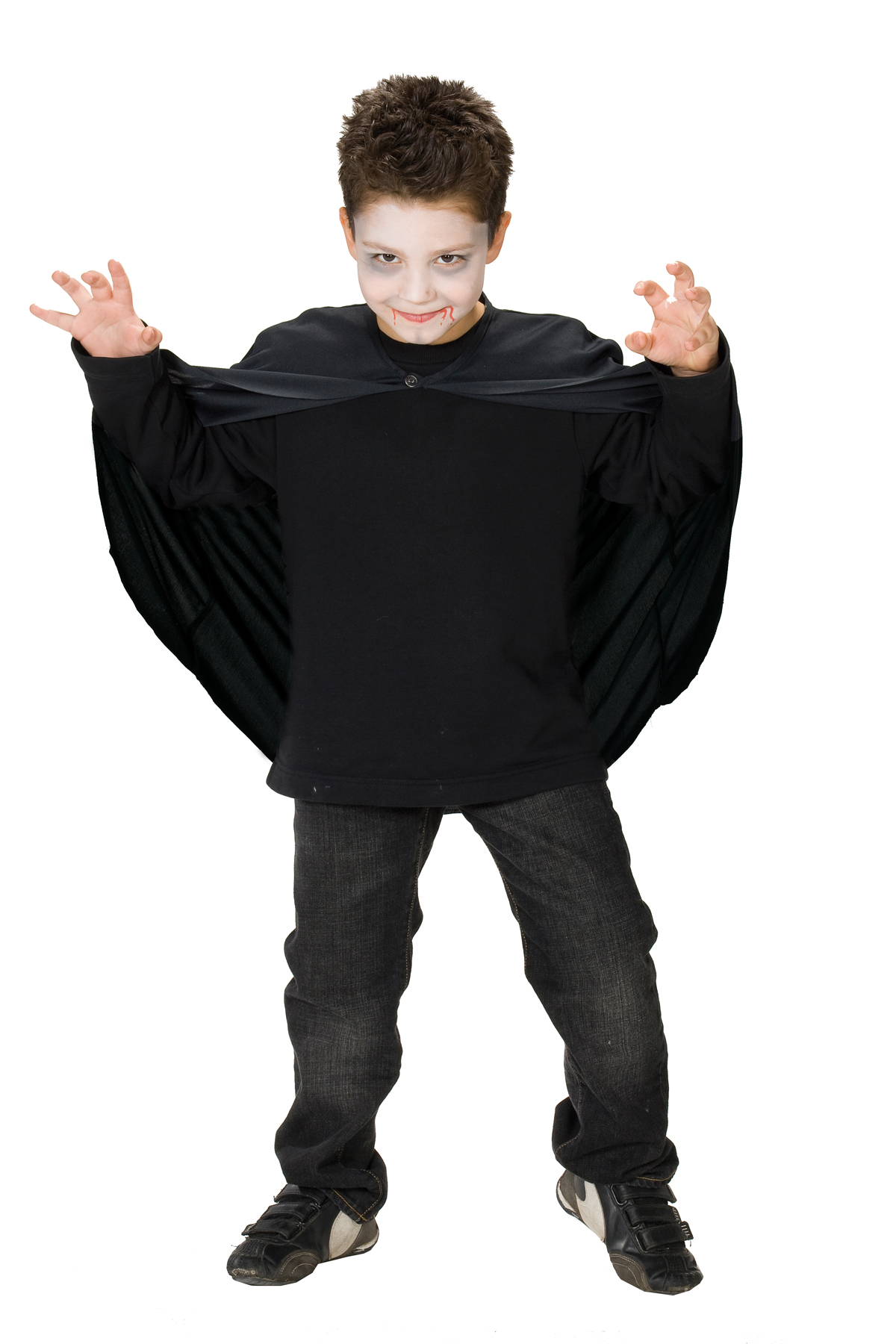 PxP 12626 - Umhang Kinder Kostüm, Gewand, Vampir Cape Gr. 128 - 152