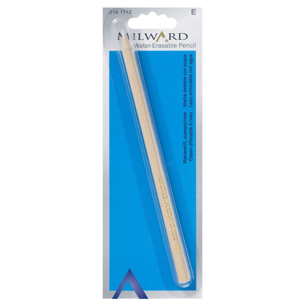 Milward 2161112 Markierstift, auswaschbar, Holz, weiß