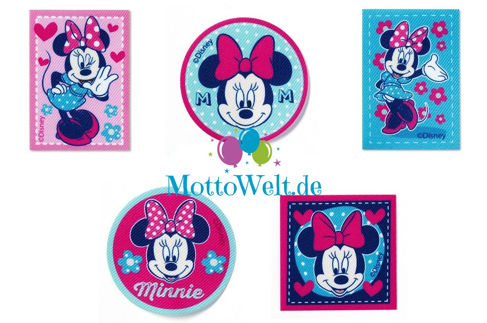 Disney 925183 Applikation Minnie Mouse Vintage Look