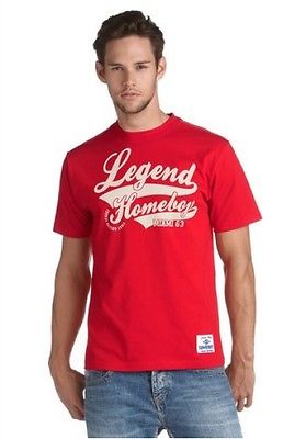 Homeboy Herren T-Shirt * Shirt in rot * mit Print / Motiv * Größe S * NEU