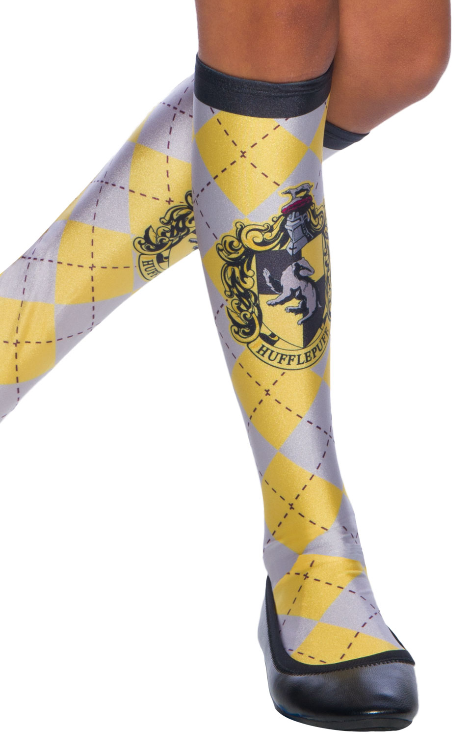 Rubies 39027 - Hufflepuff Socks, Socken, Potter, Schuluniform Hogwarts, STD